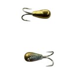 Мормышка Вольфрамовая Hayabusa Коза - С ушком - Золото