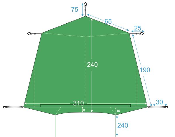 Козирок Лотос 3 - Літній - 1,25 кг