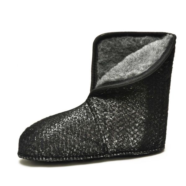 Сноубутси черевики Nordman Kraft утеплені з ТЕП на шнурках - Чорні