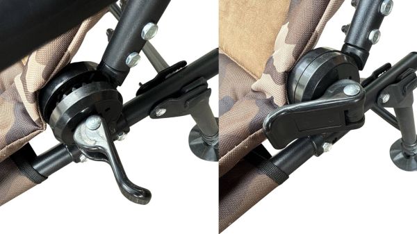 Карповое кресло Megastrike - SH9-3-3 - 550x55x100 см - Мультикам