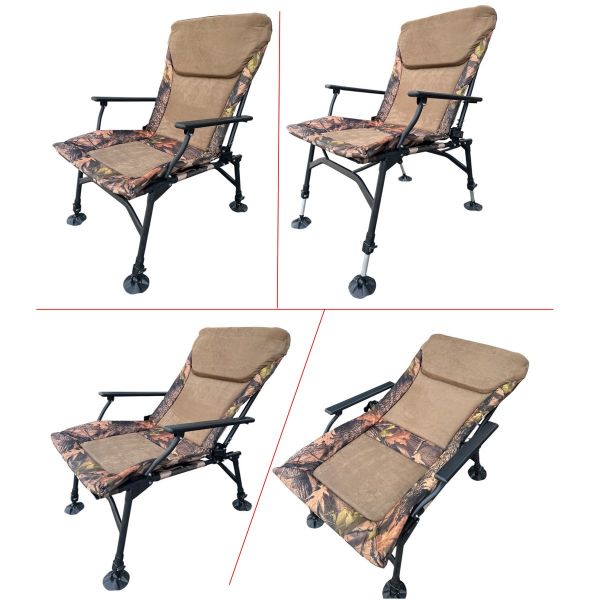 Карповое кресло Megastrike - SH9-3-4 - 550x55x100 см - Дубок