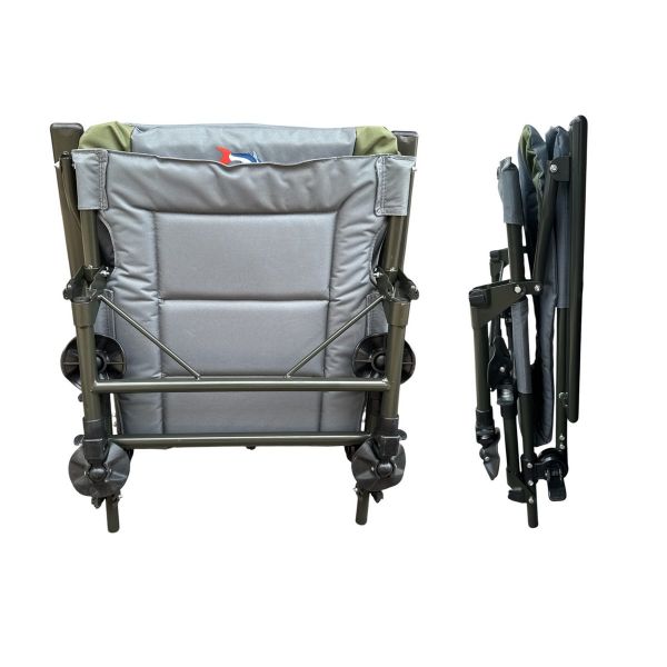 Карповое кресло Megastrike - SH9-3-7 - 50x55x85 см - Светло-серый