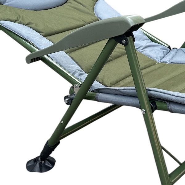 Карповое кресло Megastrike - SH9-3-9 - 50x53x95 см - 4 положения - Светло-серый