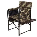 Кресло раскладное Ралф "Режиссер" с полкой дерево - Камуфляж