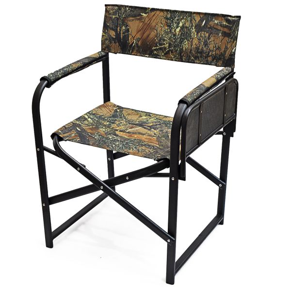 Кресло раскладное Ралф "Режиссер" Гигант с полкой дерево - Лес