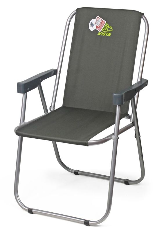 Крісло розкладне Відпочинок Vista - Фідель - 48x38x78 см - Хакі - 4820227320080