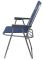 Крісло розкладне Vista - Відпочинок XL - 40x56x86 см - Синій - 4820227320097
