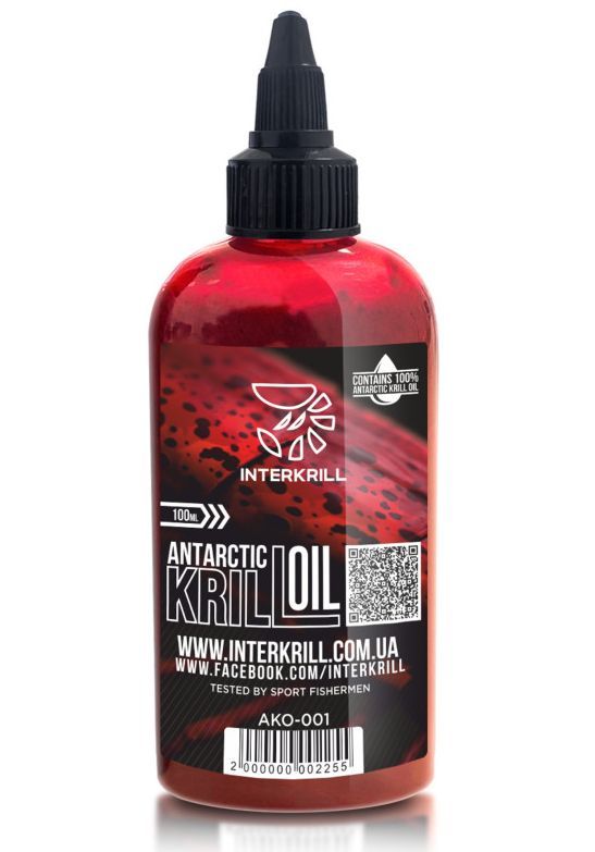 Крилевое масло Interkrill 100% - KRILL OIL - 100 мл