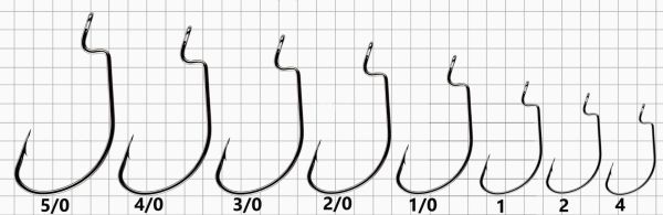 Гачок Kalipso Offset 4091 - Офсетний - Сталь - Чорний нікель