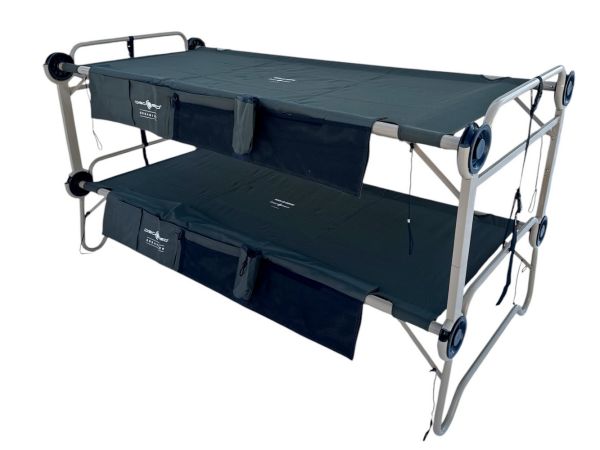 Ліжко туристичне складне універсальне Arm-O-Bunk - Двоярусне - 3в1 з органайзерами - З чохлом