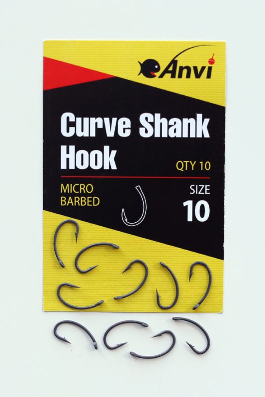 Гачок короповий Anvi Curve Shank Hook №10 - 10 шт/уп