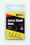 Крючок карповый Anvi Curve Shank Hook №10 - 10 шт/уп