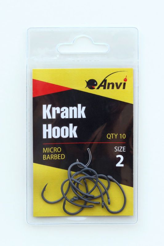 Гачок короповий Anvi Krank Hook №2 - 10 шт/уп
