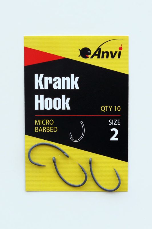 Гачок короповий Anvi Krank Hook №2 - 10 шт/уп