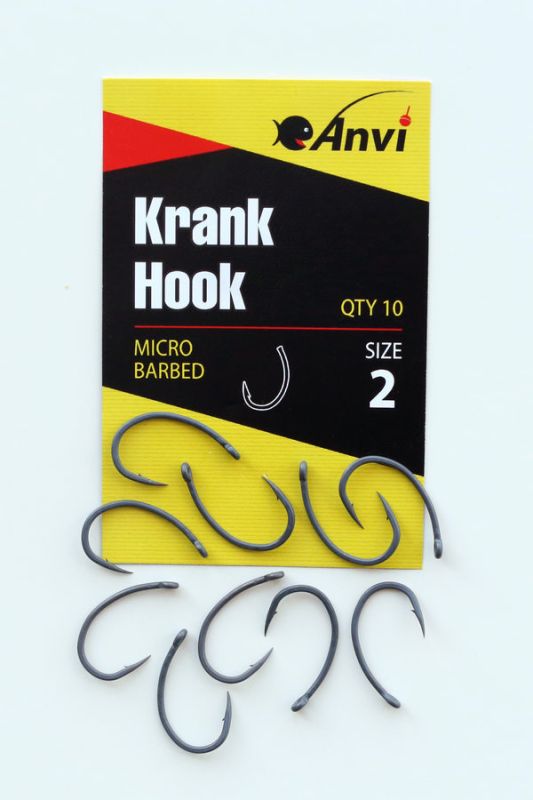 Гачок короповий Anvi Krank Hook №2 - 10 шт/уп