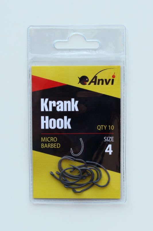 Гачок короповий Anvi Krank Hook №4 - 10 шт/уп