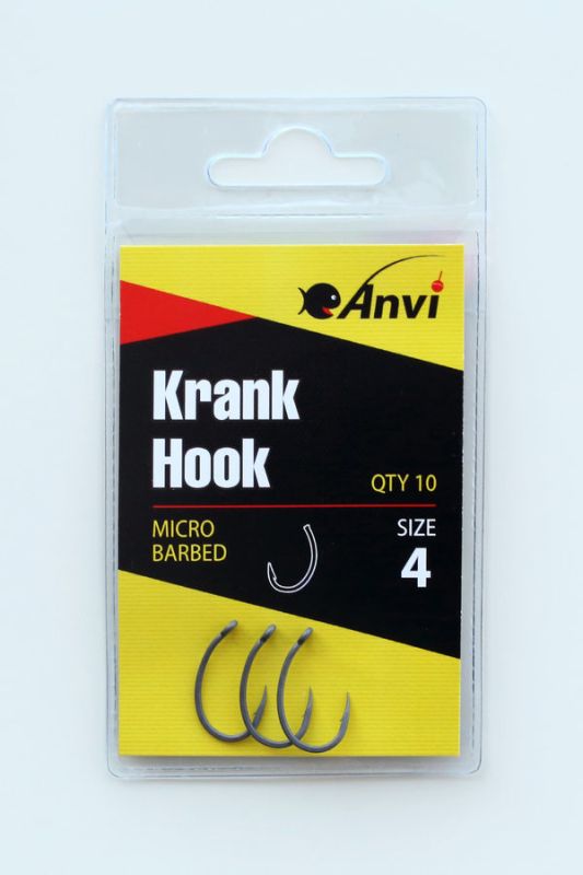 Гачок короповий Anvi Krank Hook №4 - 10 шт/уп