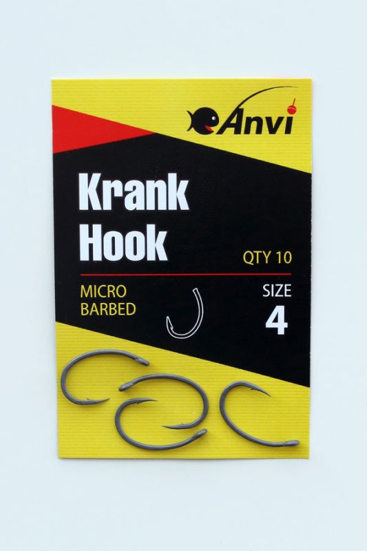 Гачок короповий Anvi Krank Hook №4 - 10 шт/уп