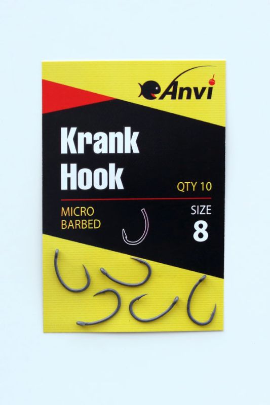 Гачок короповий Anvi Krank Hook №8 - 10 шт/уп