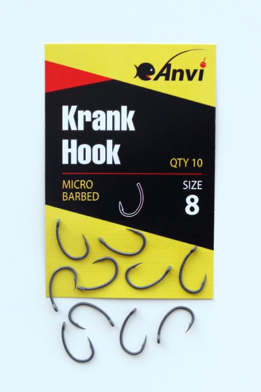 Гачок короповий Anvi Krank Hook №8 - 10 шт/уп