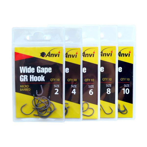 Гачок короповий Anvi Wide Gape GR №2 - 10 шт/уп