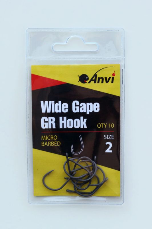 Гачок короповий Anvi Wide Gape GR №2 - 10 шт/уп