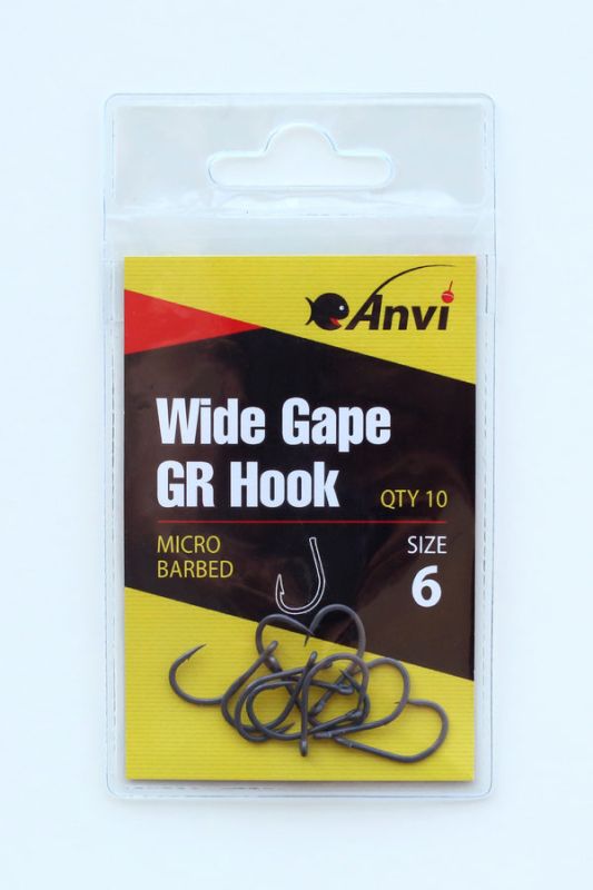 Гачок короповий Anvi Wide Gape GR №6 - 10 шт/уп