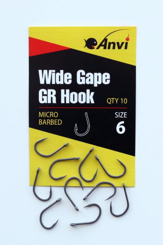 Гачок короповий Anvi Wide Gape GR №6 - 10 шт/уп