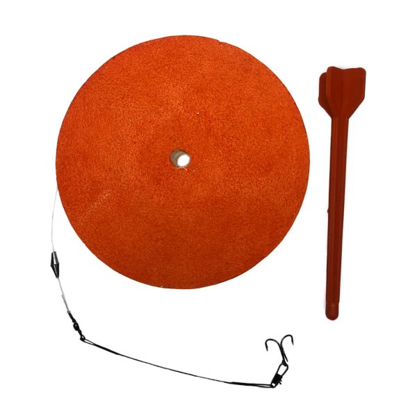 Кружки рыболовные - Оснащенные - Усиленные - Тройник №6 - 10 штук + сумка Дубок