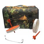 Кружки рыболовные - Оснащенные - Усиленные - Тройник №6 - 10 штук + сумка Дубок