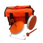 Кружки рыболовные - Оснащенные - Усиленные - Крючок 8,5х26 Корея - 10 штук + Сумка Оранжевый