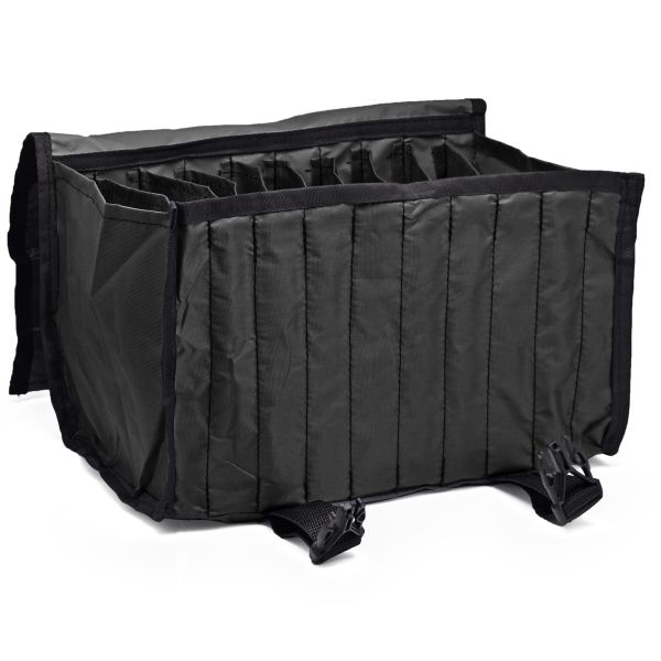 Сумка для кружків - На 10 місць - Чорна