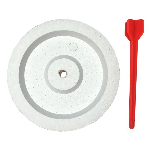 Кружки рыболовные - Оснащенные - Усиленные - Крючок 8,5х26 Корея - 10 штук + Сумка Камыш