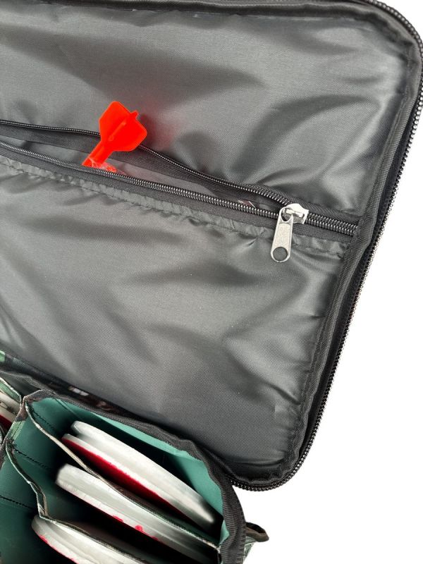 Кружки рибальські - Неоснащені - Посилені (трійник) - 20 штук + Сумка Очерет