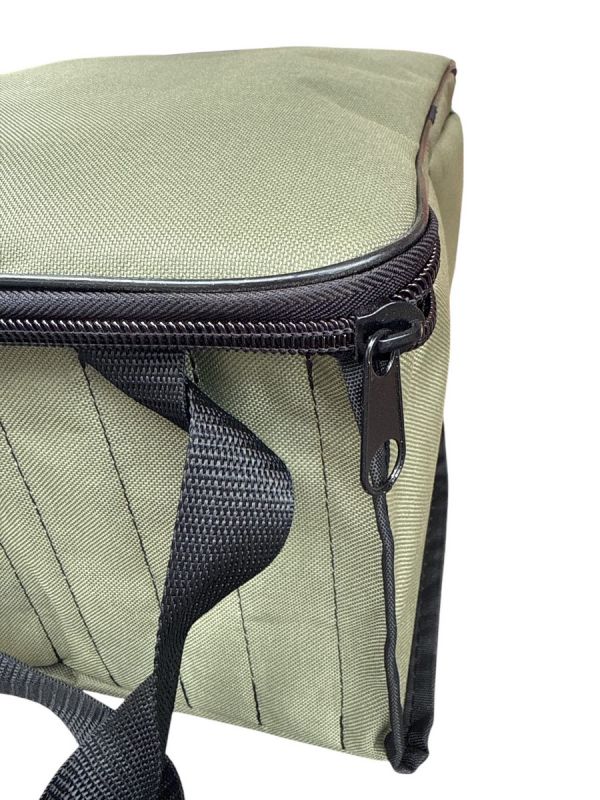 Кружки рибальські - Оснащені - Посилені (трійник) - 20 штук + Сумка Хакі