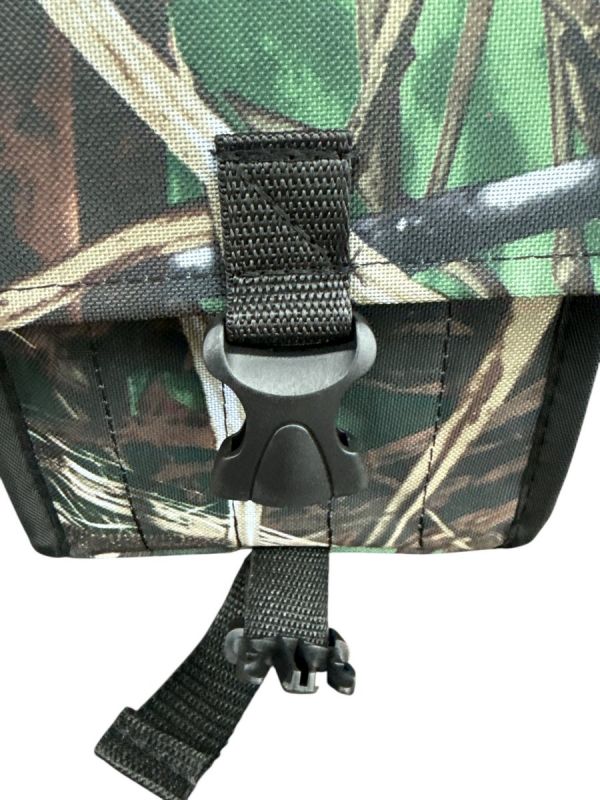 Кружки рыболовные - Оснащенные - Усиленные (тройник) - 5 штук + Сумка Камыш