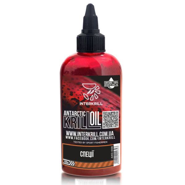 Крилевое масло Interkrill - Специи - 100 мл