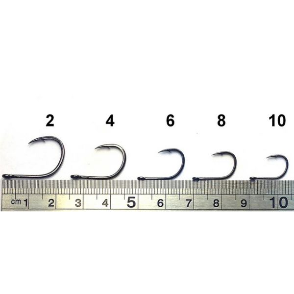 Гачок CARP Hayabusa K-1 - Black Nickel - 10 шт/уп