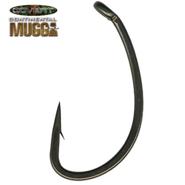 Гачок Gardner Covert Continental-Mugga Hooks Barbed - 20 шт/уп
