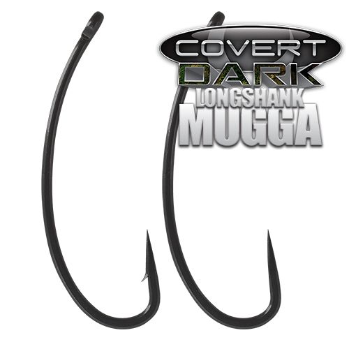 Крючок Gardner Covert Dark Longshank Mugga Hooks Barbed