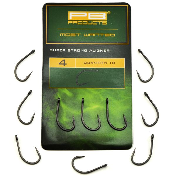 Крючок карповый Gardner PB Products Super Strong Aligner DBF - 10 шт/уп