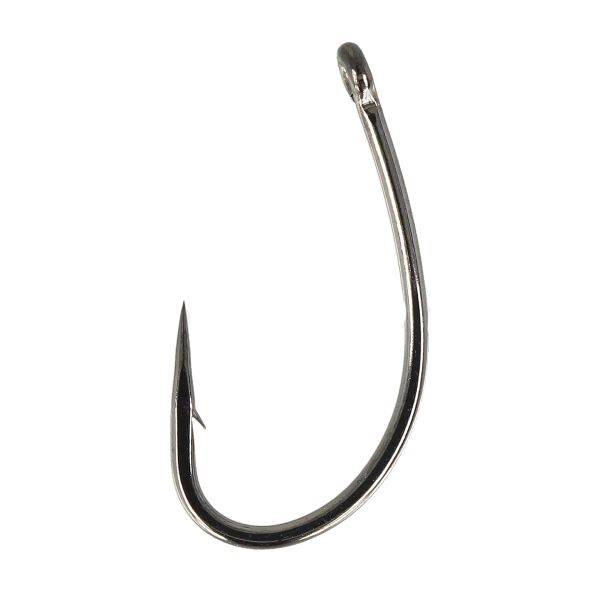 Крючок Hayabusa Carp L-1 BN - Чёрный никель - 10 шт/уп