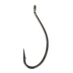 Крючок Hayabusa Carp W-1 BN - Чёрный никель - 10 шт/уп