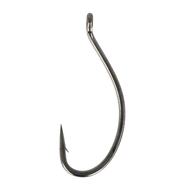 Крючок Hayabusa Carp W-1 BN - Чёрный никель - 10 шт/уп