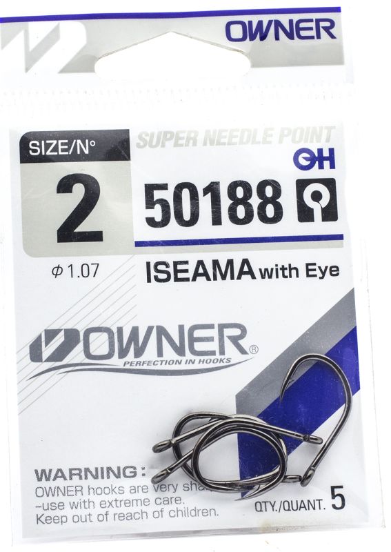 Крючок Owner OH Iseama With ring - 50188
