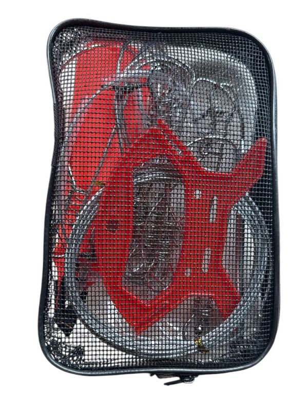 Кукан усиленный с поплавком на металлическом тросе - 7 карабинов - Длина 6 м