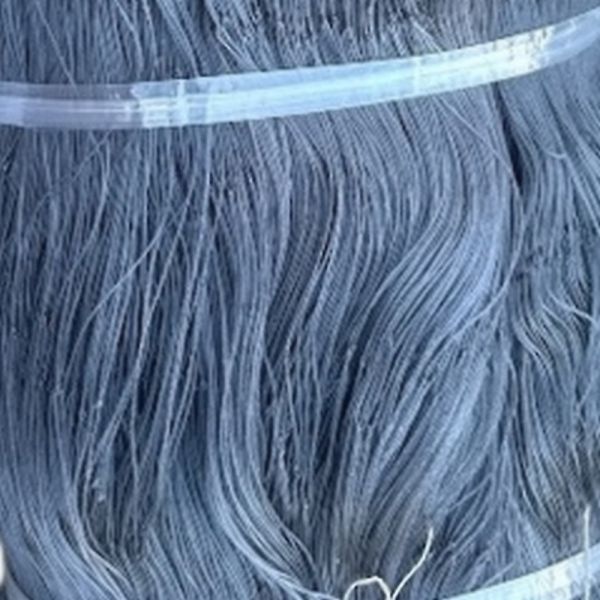 Сетеполотно Titanium Corona - Рыболовная кукла - Леска 0,15 мм*9 - Серый - Высота 75 ячеек - Длина 150 м