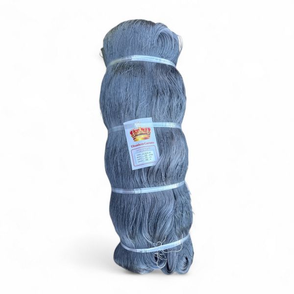 Сетеполотно Titanium Corona - Рыболовная кукла - Леска 0,15 мм*9 - Серый - Высота 75 ячеек - Длина 150 м