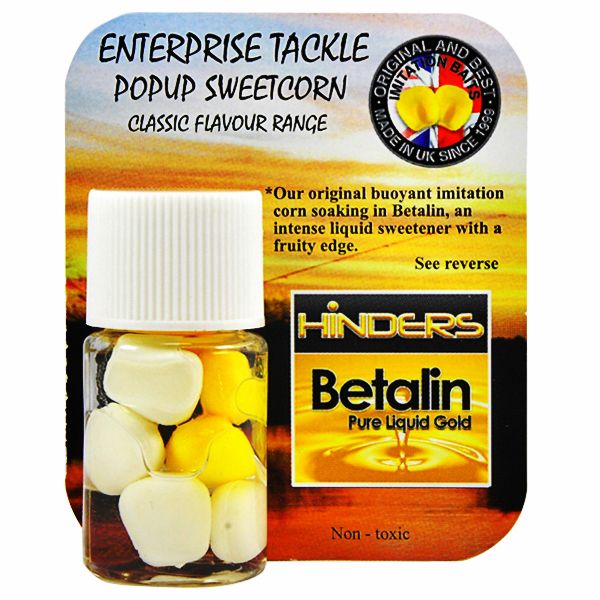 Кукурудза силіконова EnterPrise у дипі - Штучна - Betalin Corn - Yellow/White - 8 шт/уп