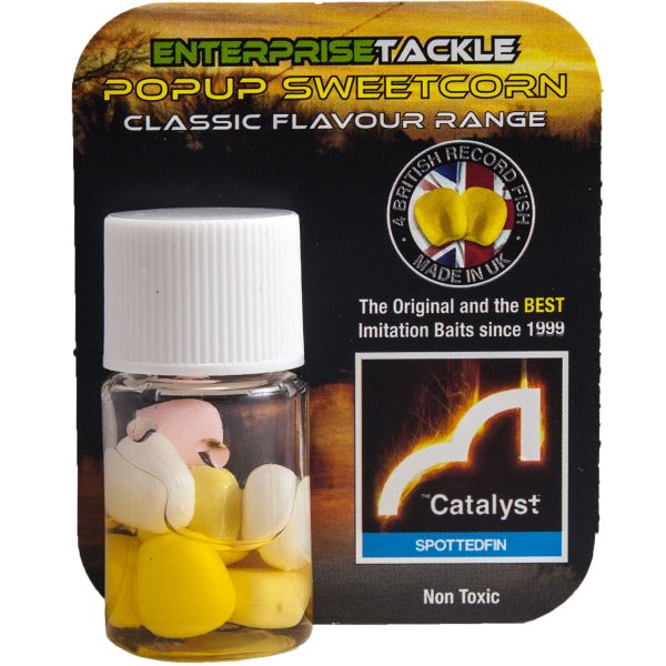 Кукуруза силиконовая EnterPrise в дипе - Искусственная - Catalyst - Yellow/White - 8 шт/уп